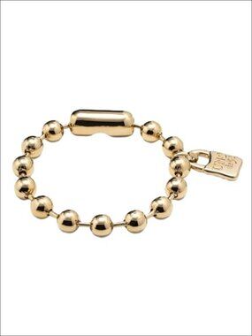 Handmade Bangle Bracelet 18K Gold Plated Chain